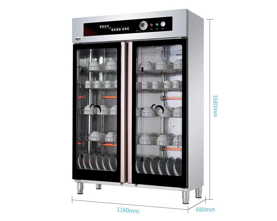 普通標準款中溫雙門消毒柜1000L RTP-1000SF31